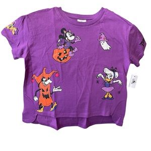 Disney Purple Halloween Character Tee